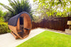 Deep 2.5m Barrel Sauna: Rustic Relaxation for Your Space - Heatinova