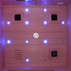 KY001 1 - Person Infrared Sauna - 900mm x 900mm - Personal Wellness Retreat - Heatinova