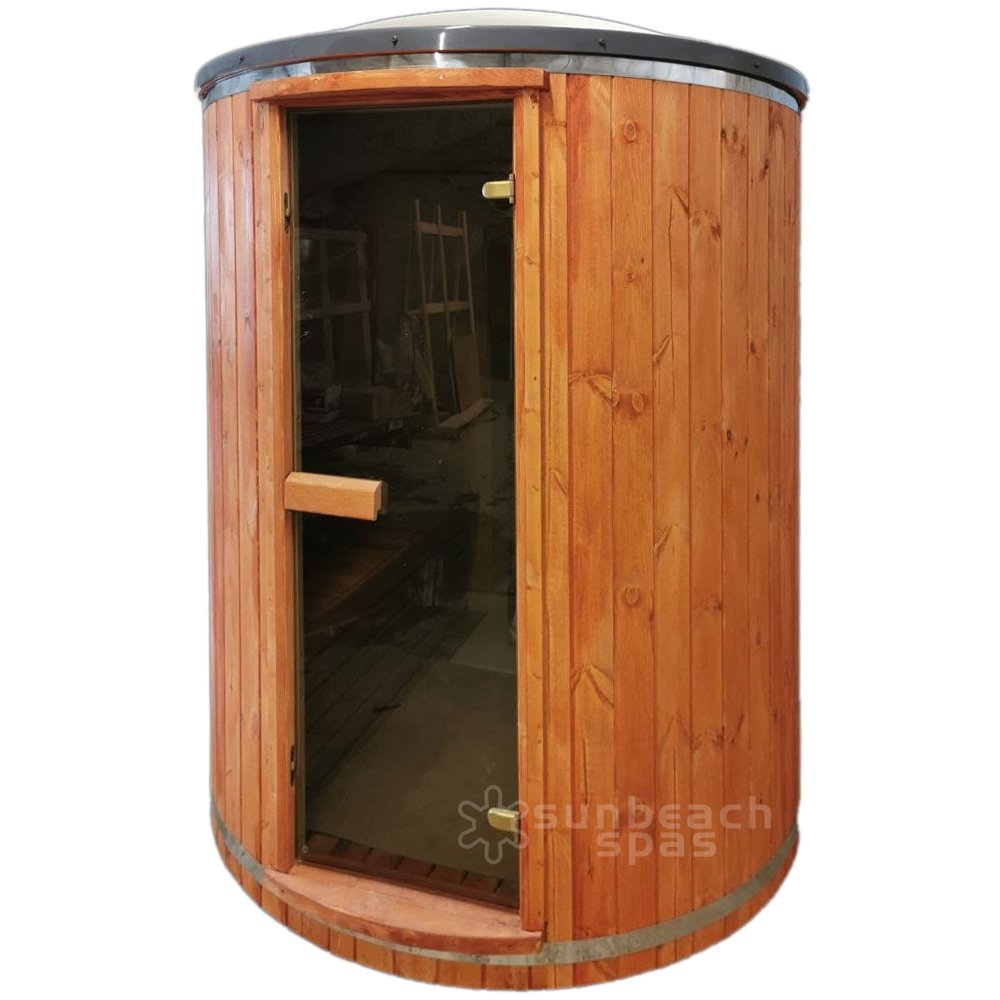 Spacious Tube Sauna - Fits 4 People | Garden Retreat - Heatinova