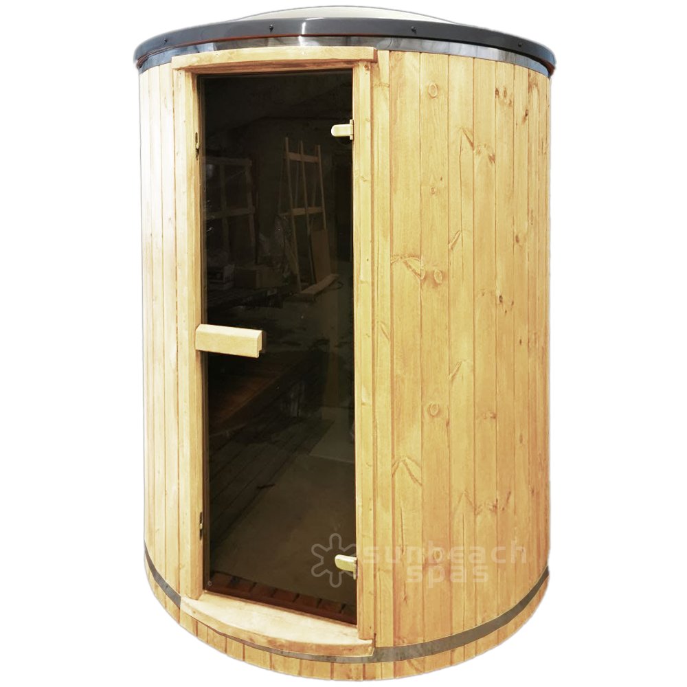 Spacious Tube Sauna - Fits 4 People | Garden Retreat - Heatinova