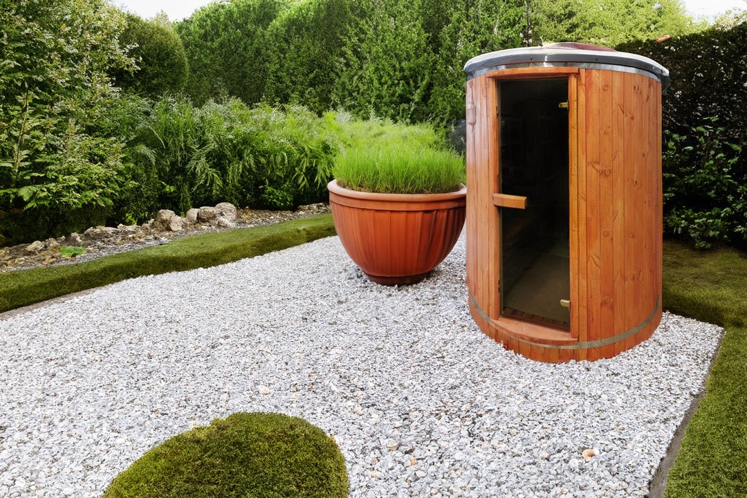 Spacious Tube Sauna - Fits 4 People | Garden Retreat - Heatinova